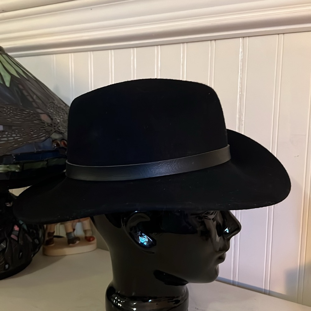 Pendleton Black Wool Outback Hat - image 1